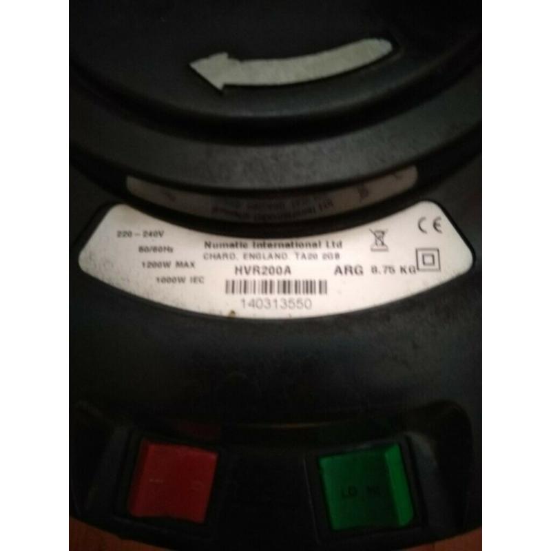 HENRY NUMATIC 1200WATT