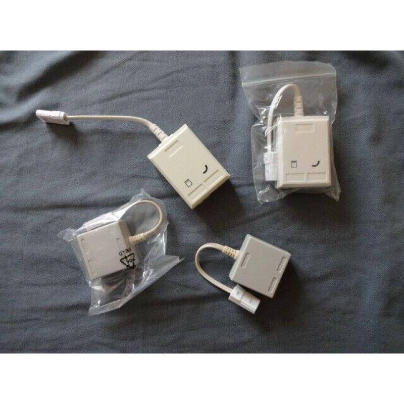 Telephone cables and micro-filters.