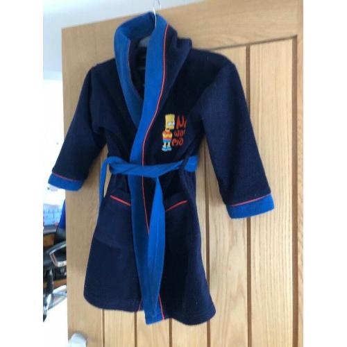 Bart Simpson Dressing Gown