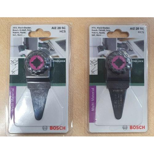 Brand New Bosch Starlock AIZ 28 SC HCS Multi Tool Joint Cutter Multi Material Saw Blade