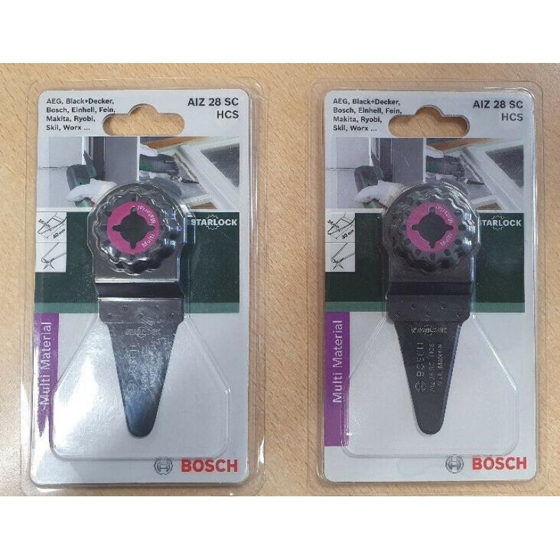 Brand New Bosch Starlock AIZ 28 SC HCS Multi Tool Joint Cutter Multi Material Saw Blade