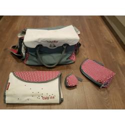 Baby nappy change bag