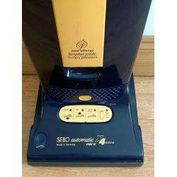 SEBO X4 Extra Automatic Vacuum Cleaner - Hospital Grade Anti Allergy Filtration - Excellent