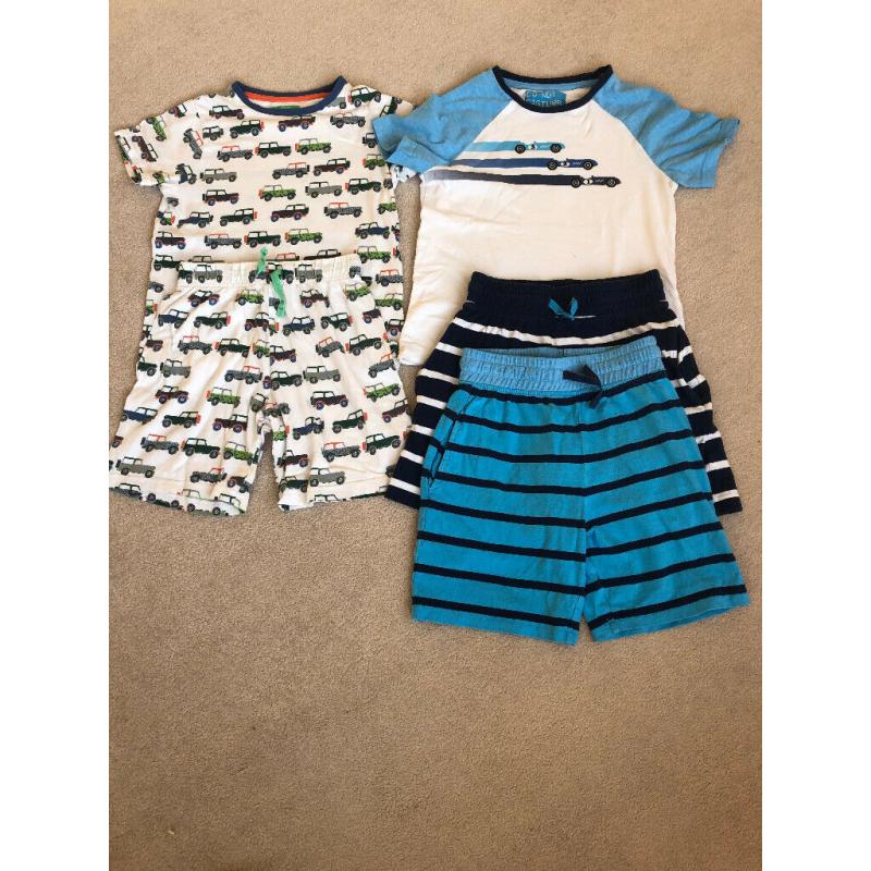 2 pairs M&S cotton pyjamas age 5-6