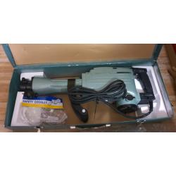Jack hammer electric 2000w with bits and carry case NEW