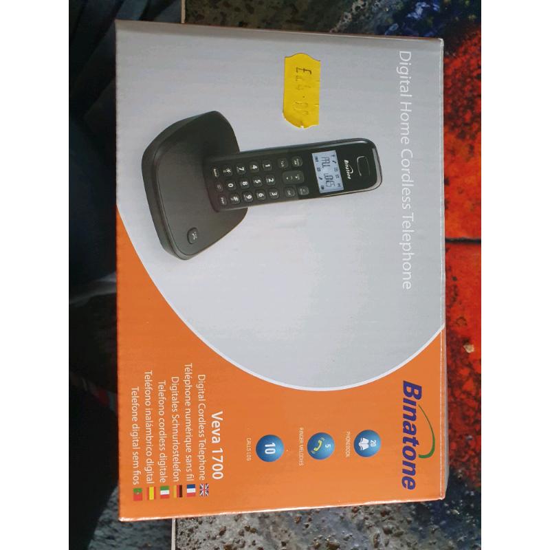 Digital Home Cordless Telephone - Binatone Veva 1700