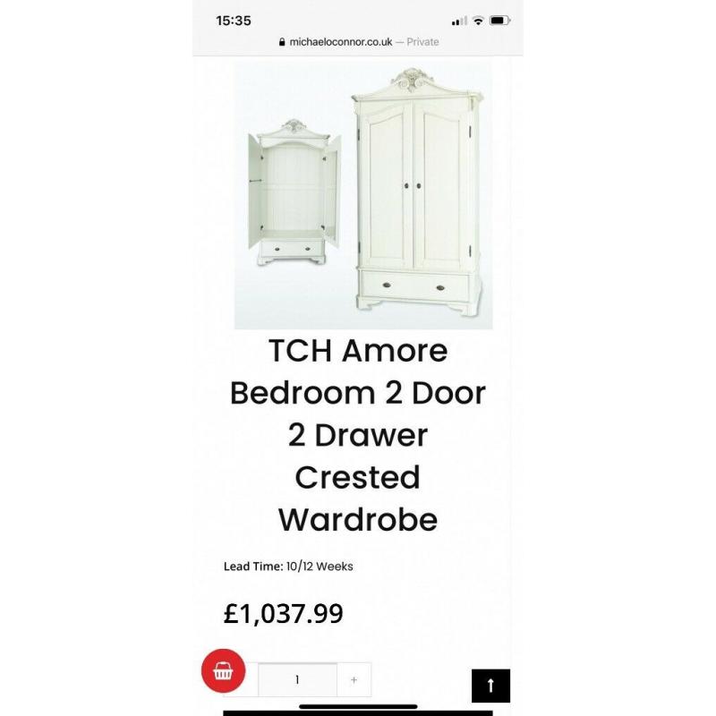8 drw double chest, cost over ?800 (TCH Amore)