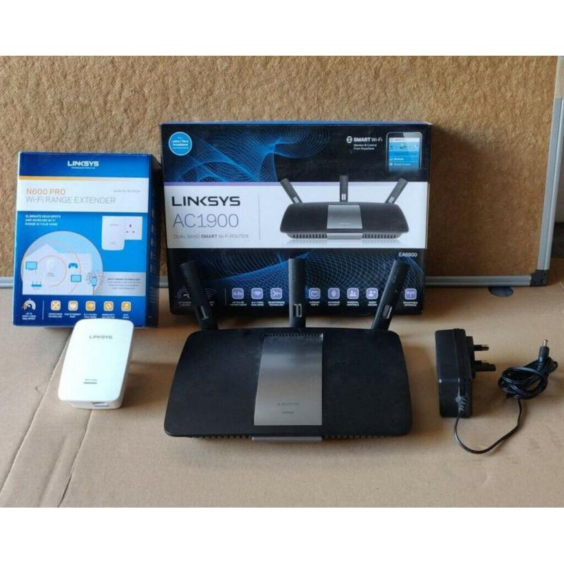Linksys EA6900 AC1900 Dual Band Smart Router + N600