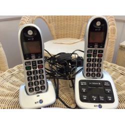 BT landline phone and extension