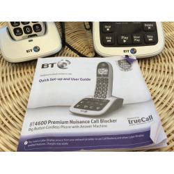 BT landline phone and extension