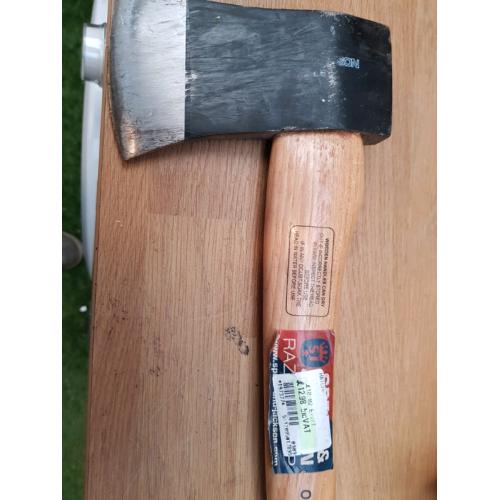Axe . . .
