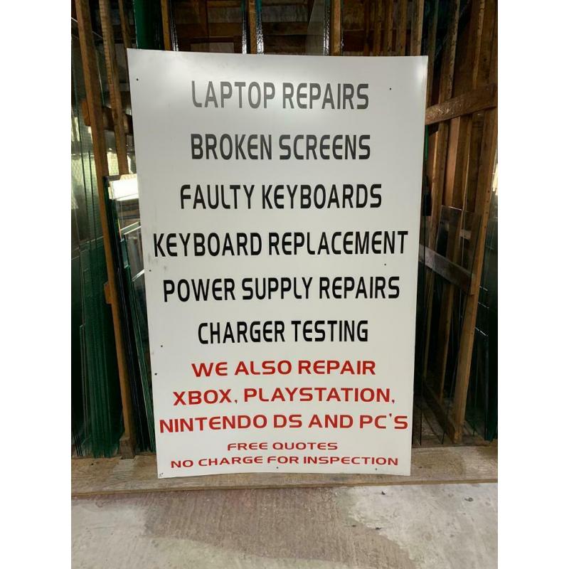LARGE ADVERTISING SIGN