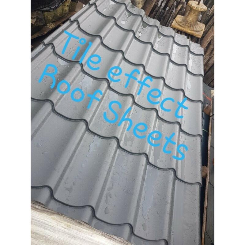 Tile Effect Roofing Sheets