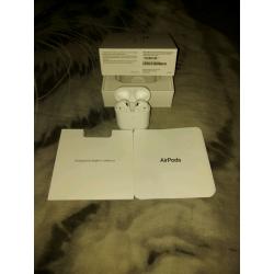 Airpods 2nd gen with wireless charging case