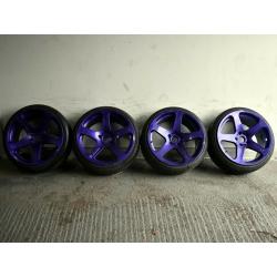 18" Performa Alloy Wheels 5x112 for Audi A4, VW Passat, Scirocco Etc