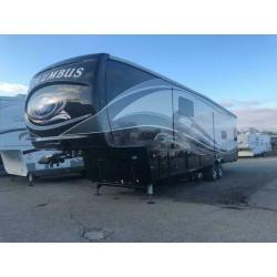 Columbus 377MB 5th Wheel American Caravan 4 Slides Showmans Trailer Static RV