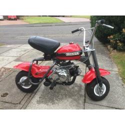 Rare Classic 1970 Honda QA50 Mini Bike/Dirt bike/monkey bikeLovely Example and Very Collectible