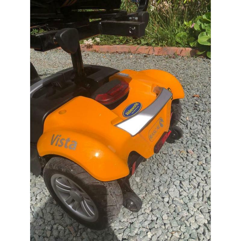 Rascal Vista mobility scooter 11 months old