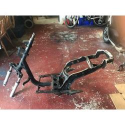 Piaggio Fly. 125 frame and fork
