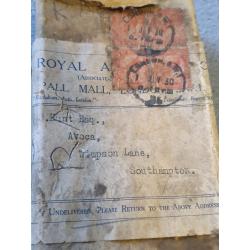 Very Rare 1930 s RAC CAR BADGE