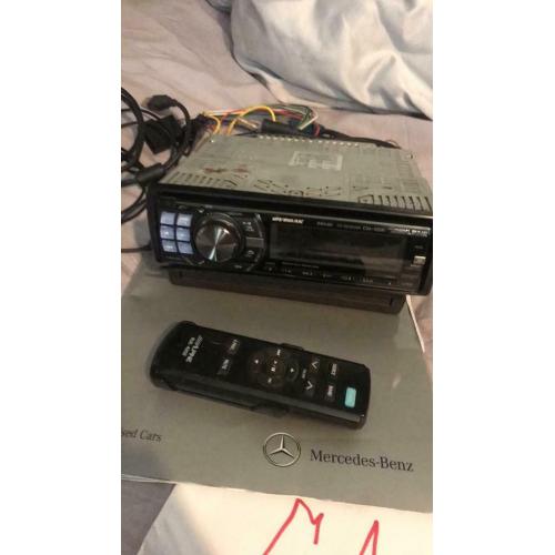 Retro alpine high end car stereo