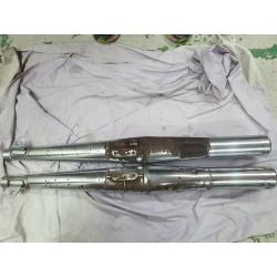 Suzuki GT 250 X7 standard exhaust (pair) Collection preferred, delivery available
