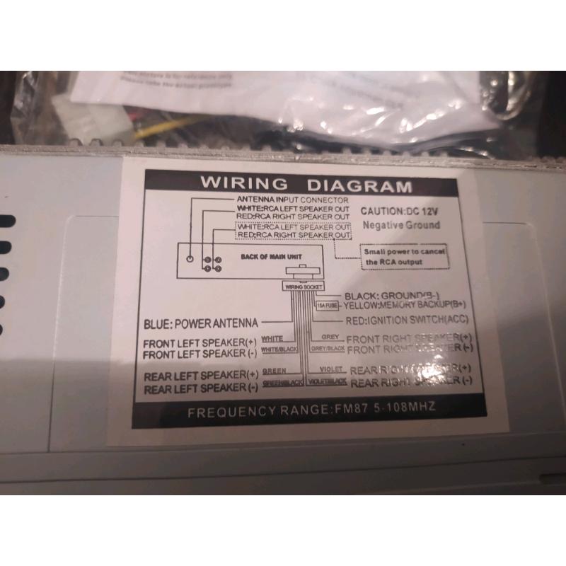 Car radio, MP3, CD