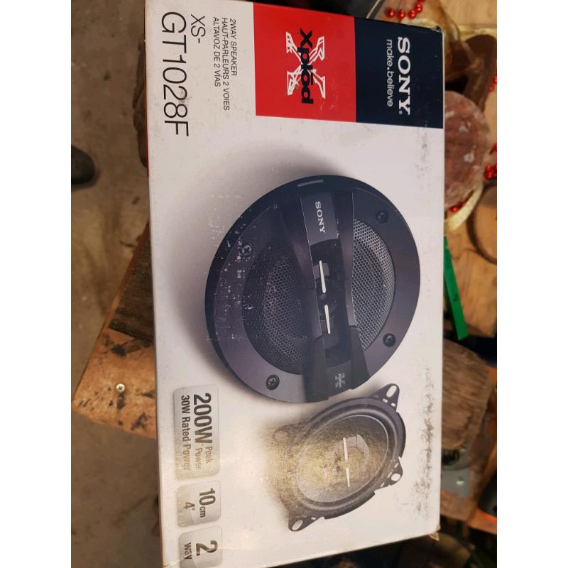 Car speakers