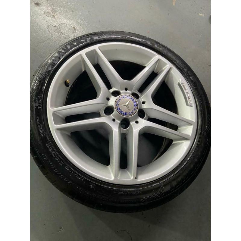 17? GENUINE MERCEDES AMG ALLOYS