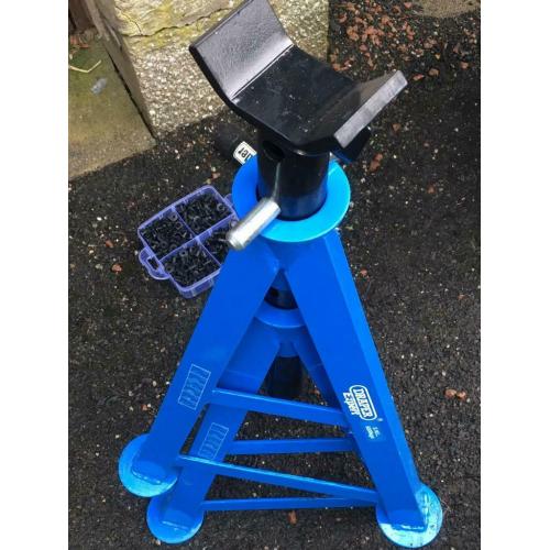 4x New unused 6 ton Draper Expert Jack Stands