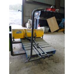 Atv snow plough