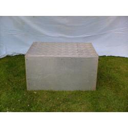 aluminium Step for caravan or horse box.