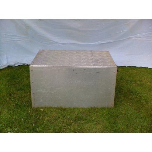 aluminium Step for caravan or horse box.