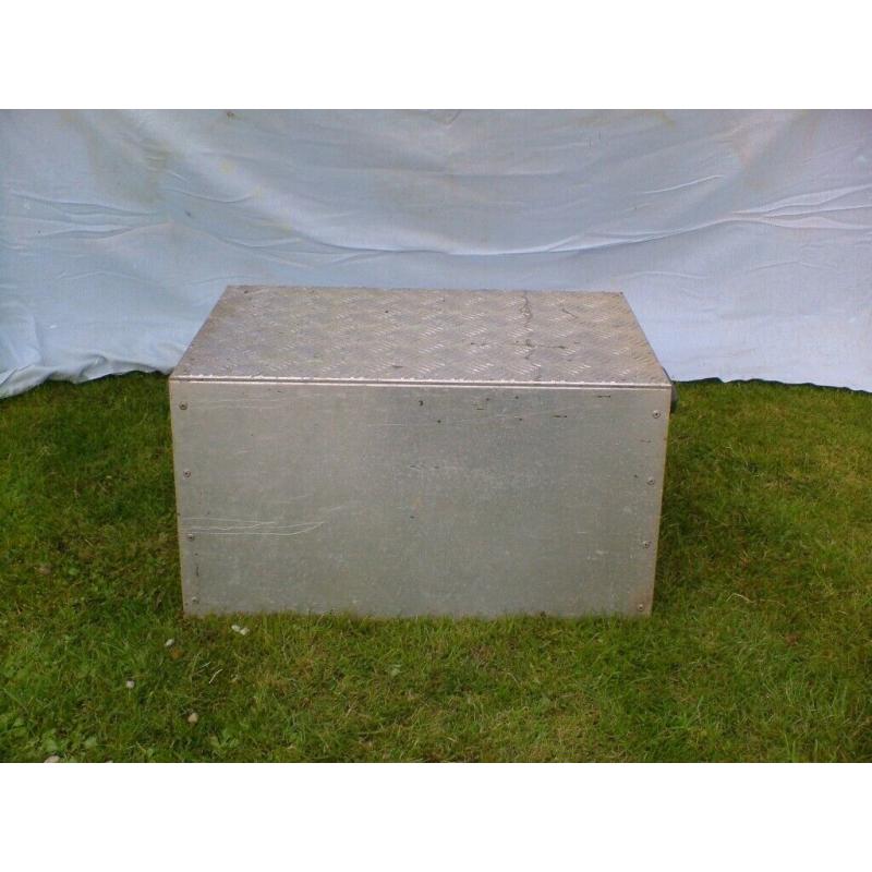 aluminium Step for caravan or horse box.