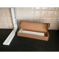 Microwave oven wall brackets
