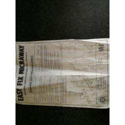 Microwave oven wall brackets