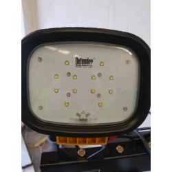Defender 3000 Twin Head LED lights very good condition,hardly used