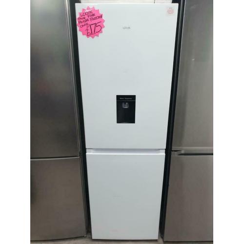 White Logik fridge freezer with water dispenser