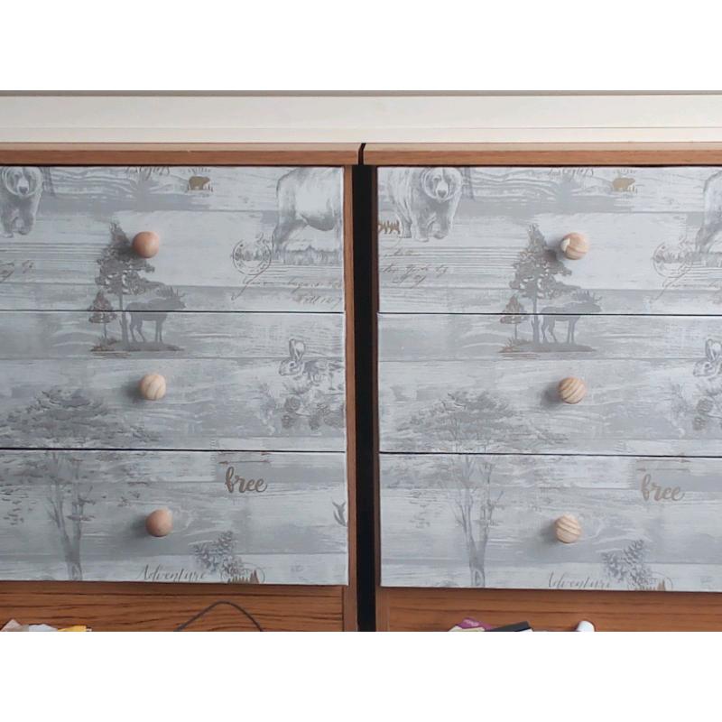Bed side table 3draw