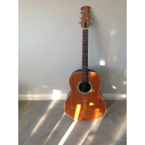Ovation Balladeer Acoustic Guitar