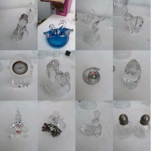 Genuine crystal ornaments open to offers