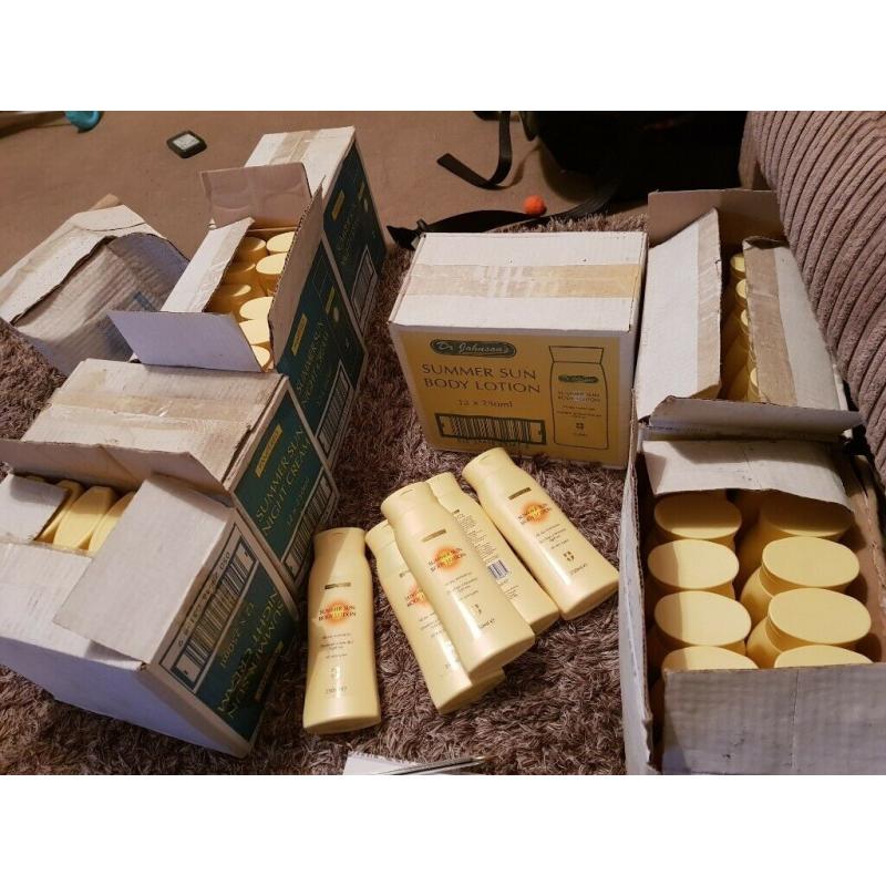Pampered summer sun moisturizers job lot