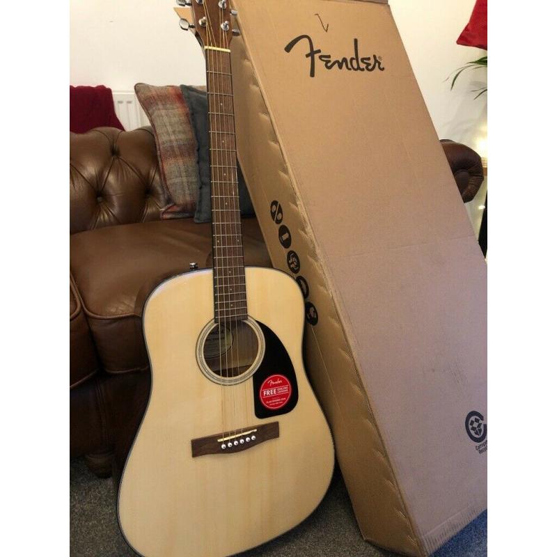 Brand new boxed Fender acoustic guitar