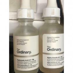 The Ordinary two bottles at 30 mil 30 mil Costner ?5 each