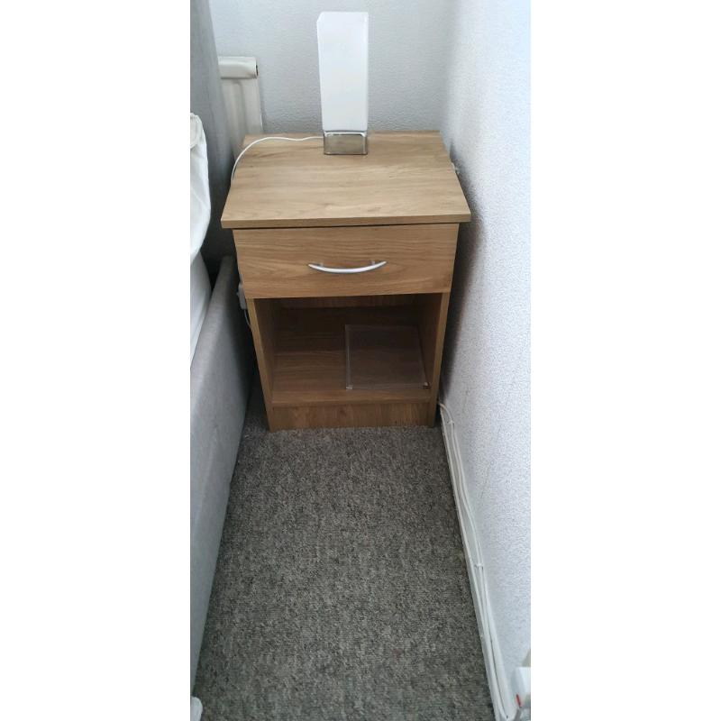**SOLD** X2 bedside cabinets