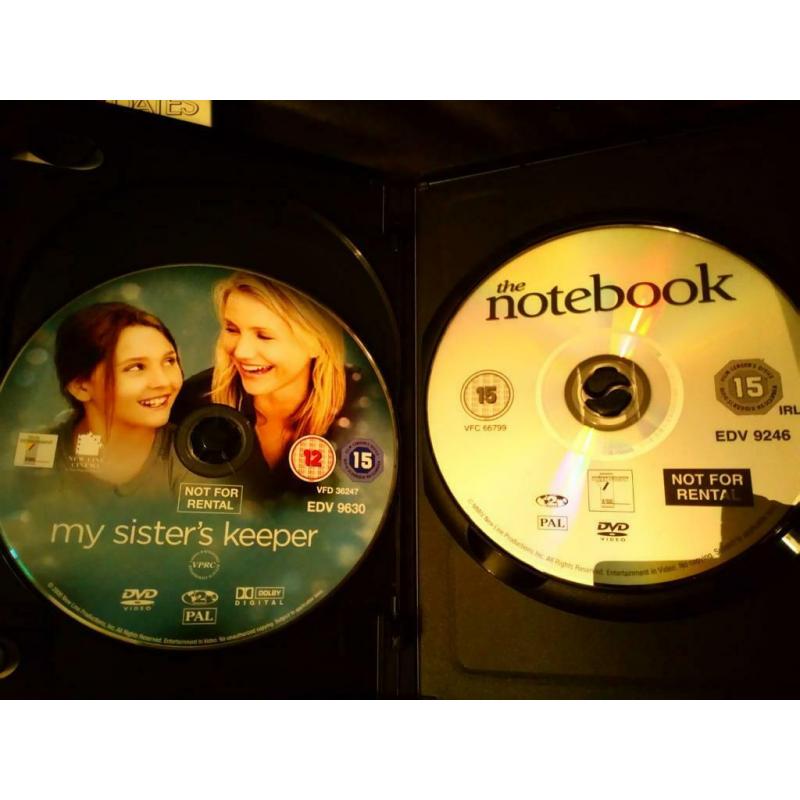 DVDs in excellent condition- see photos