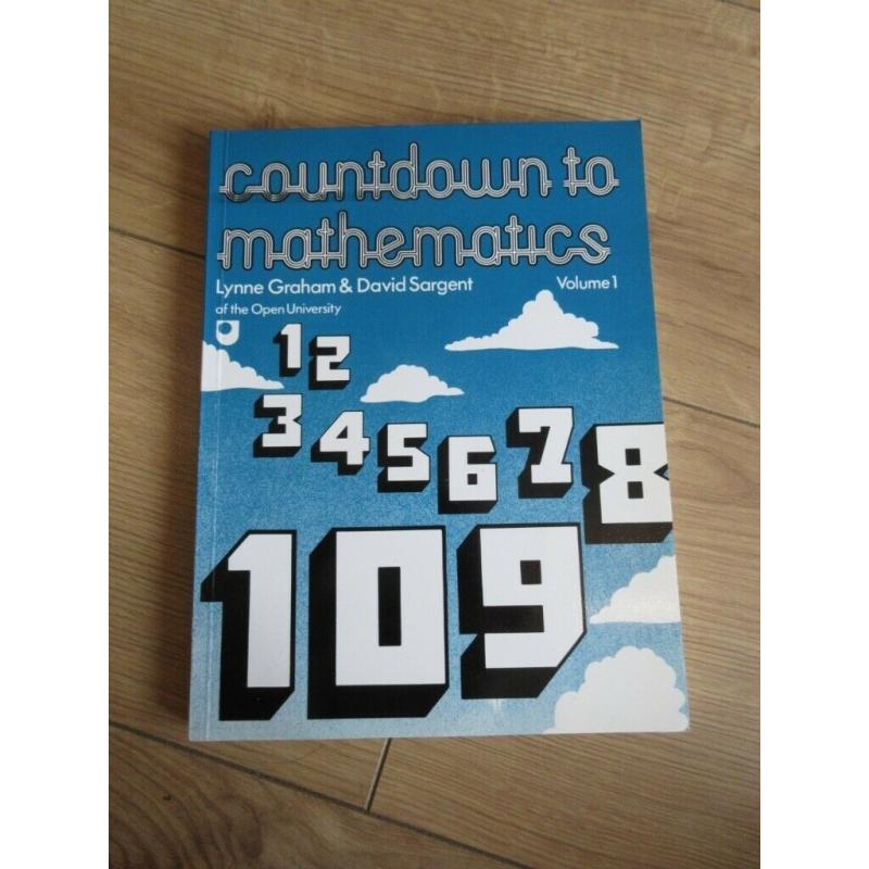 SET OF 2 MATHS BOOKS - In WELSH - secondary school level (extra help)