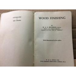 Wood finishing