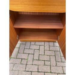 Skovby teak display cabinet