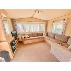 HUGE IMMACULATE 12FT CENTRAL HEATED 3 BEDROOM STATIC CARAVAN FOR SALE